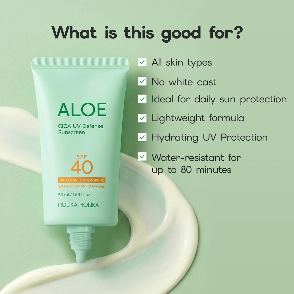 HOLIKA HOLIKA Aloe Cica UV Defense Sunscreen 50ml