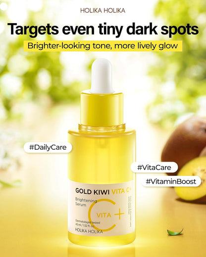HOLIKA HOLIKA Gold Kiwi Vita C+ Brightening Serum 45ml