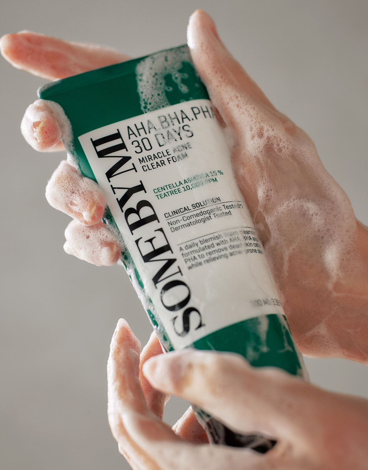 SOME BY MI AHA,BHA,PHA 30 Days Miracle Acne Clear Foam 100ml