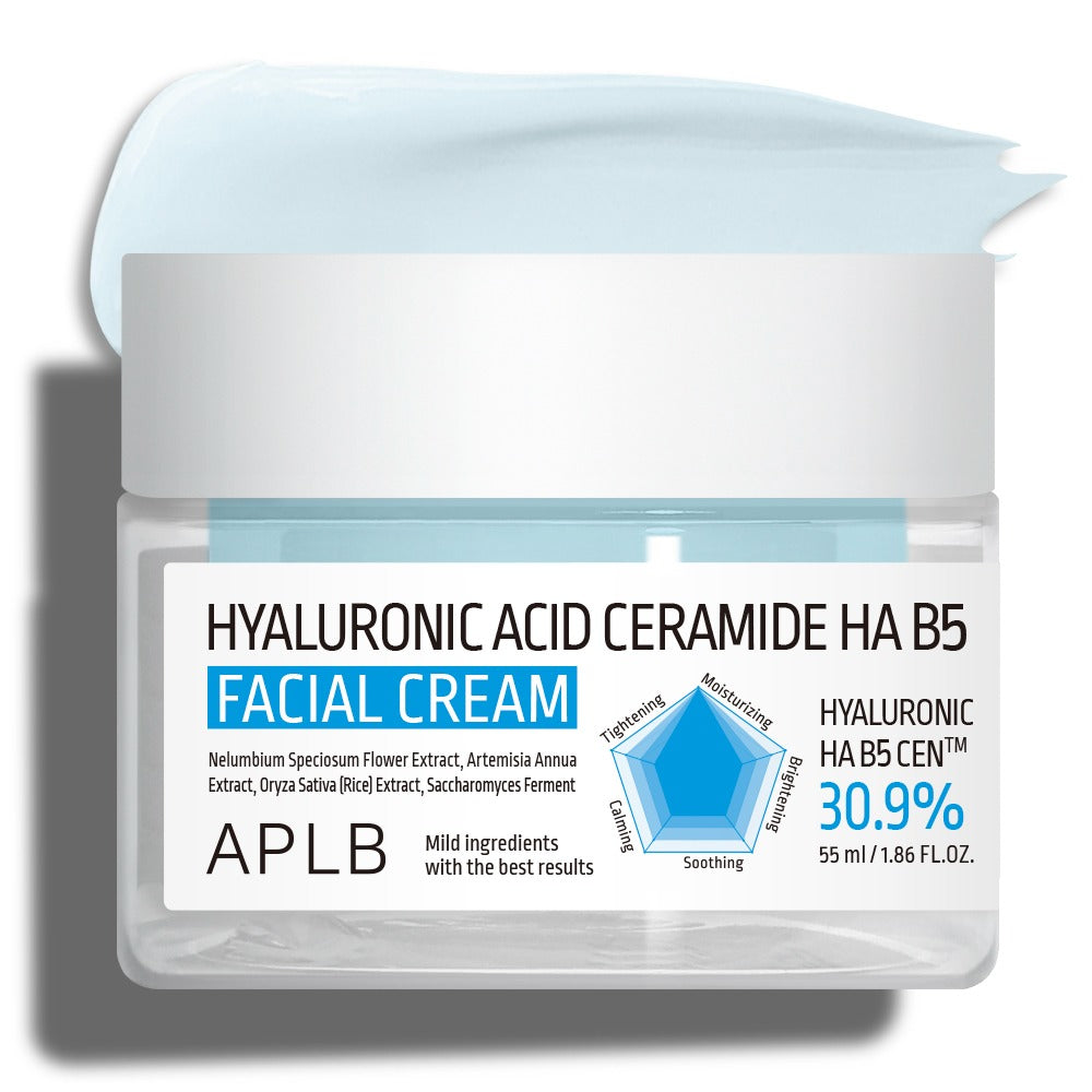 APLB Hyaluronic Acid Ceramide HA B5 Facial Cream 55ml