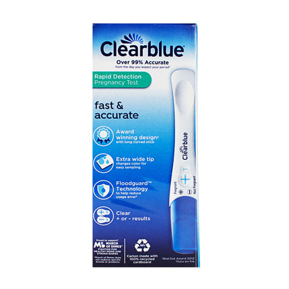 Clearblue Rapid detection Pregnancy Test