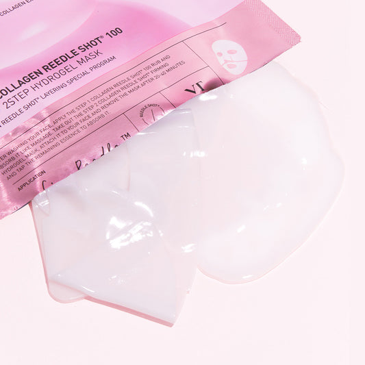 VT Collagen Reedle Shot 100 2Step Hydrogel Mask Set 34.5g x 4 sheets
