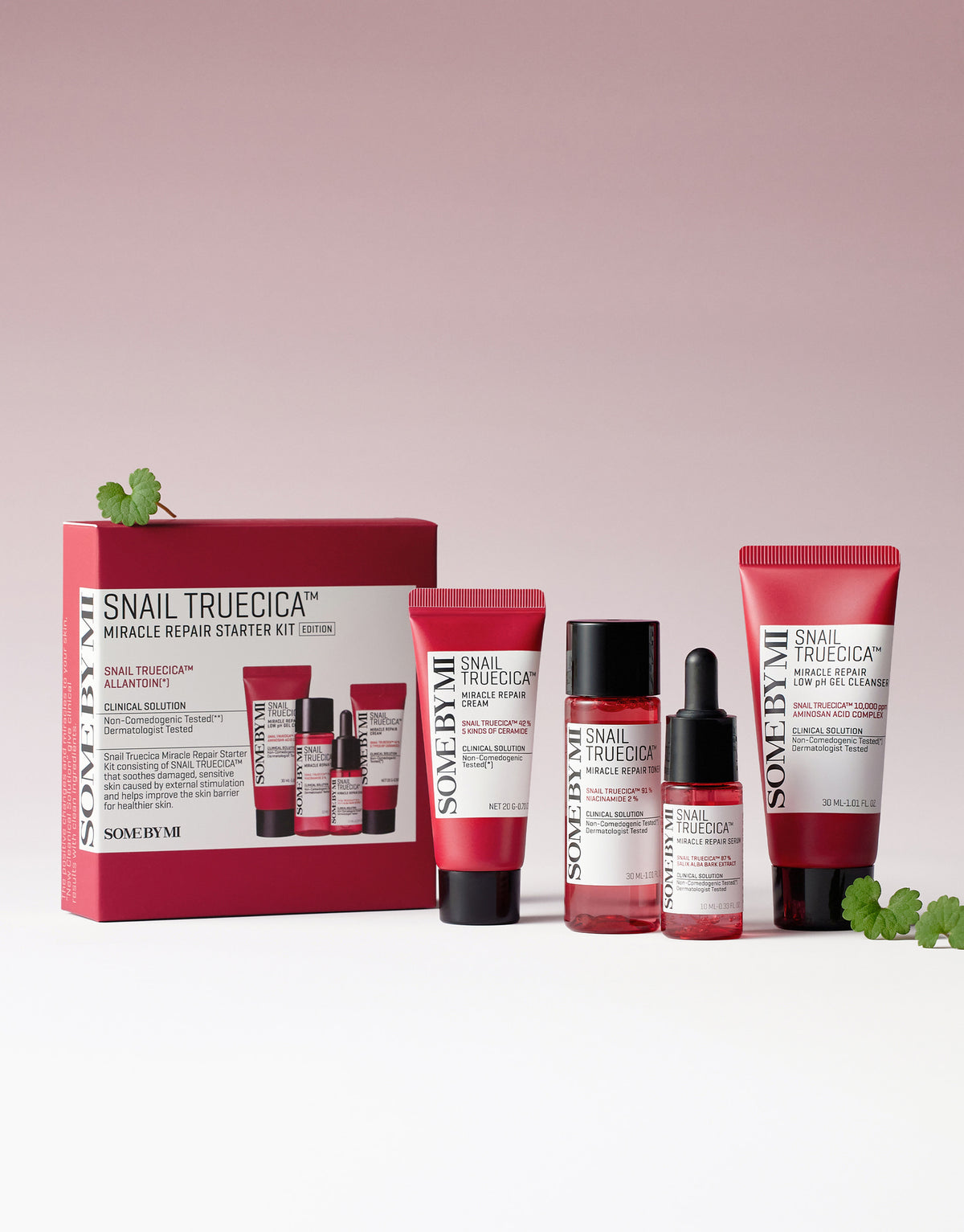 SOME BY MI Snail Truecica Miracle Repair Starter Kit 4 pcs