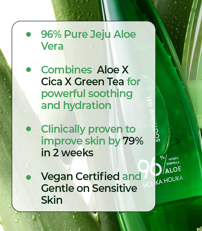 HOLIKA HOLIKA Aloe 96% Soothing Gel 250ml