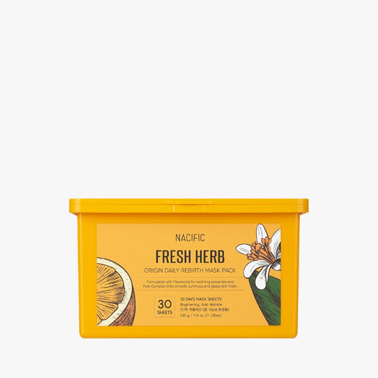 Nacific Fresh Herb Origin Daily Mask Pack 30 sheets