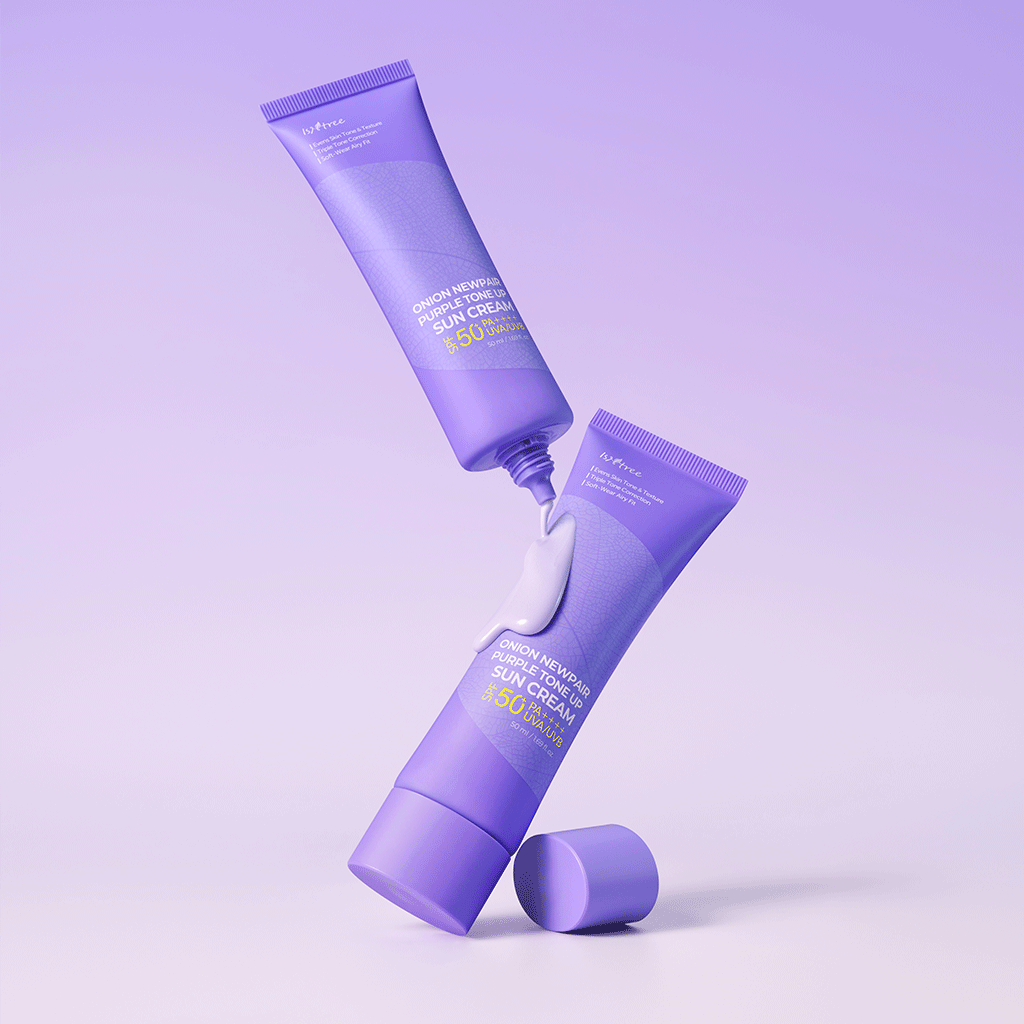 Isntree Onion Newpair Purple Tone Up Sun Cream 50ml