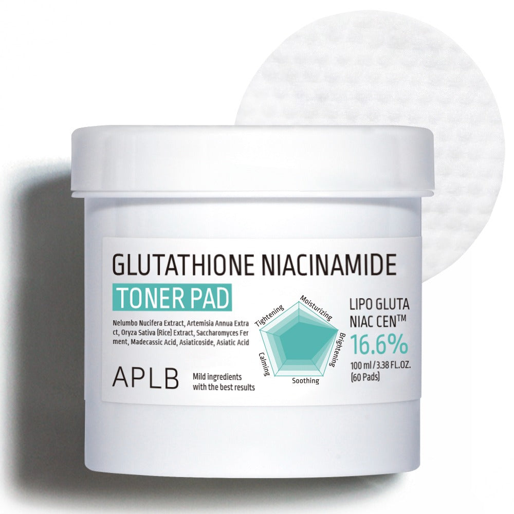 APLB Glutathione Niacinamide Toner Pad 100ml
