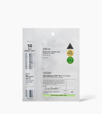 VT Mild Reedle Shot 50 2-Step Mask 21.5g x 1 sheet