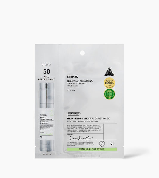 VT Mild Reedle Shot 50 2-Step Mask 21.5g x 1 sheet