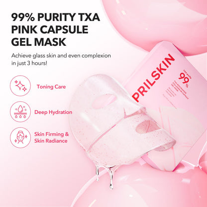 APRILSKIN TXA Niacinamide Collagen 99 Capsule Gel Mask Set 30g x 4 sheets