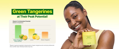 Goodal Green Tangerine Vita C Dark Spot Care Pad Alpha 70 pads