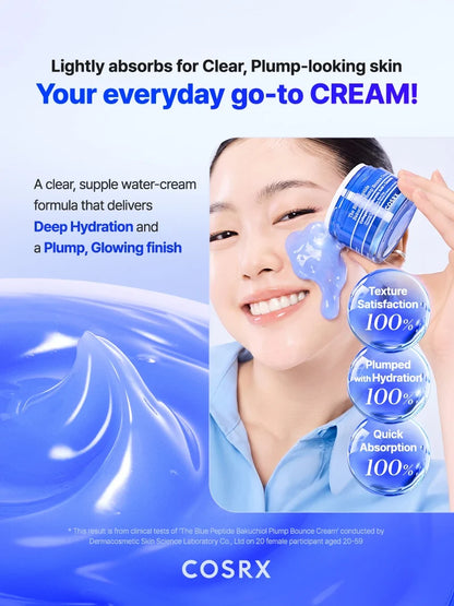 COSRX The Blue Peptide Bakuchiol Plump Bounce Cream 50ml