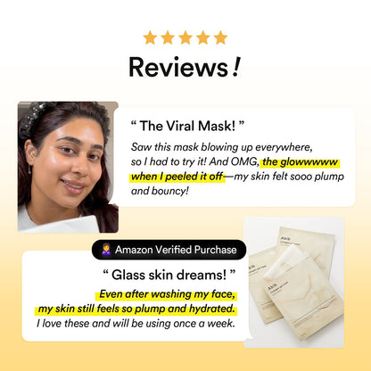 Abib Collagen Gel Mask Set Jericho Rose Jelly 4 sheets