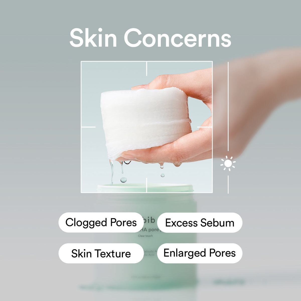 Abib Green LHA Pore Pad Clear Touch 70 pads