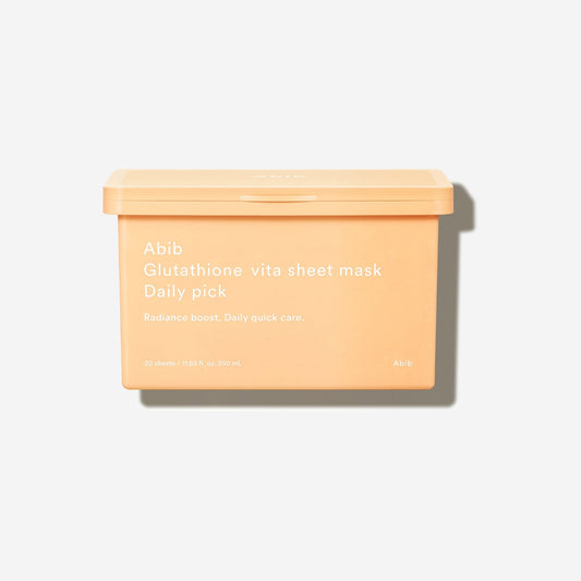 Abib Glutathione Vita Sheet Mask Daily Pick 30 sheets