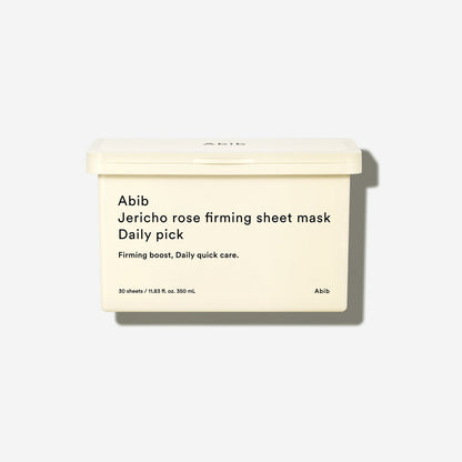 Abib Jericho Rose Firming Sheet Mask Daily Pick 30 sheets