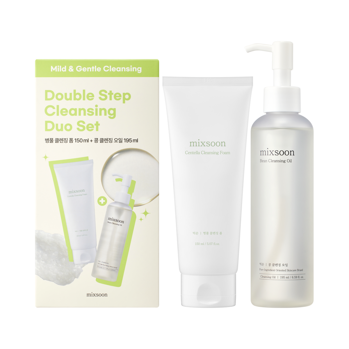 mixsoon Double Step Cleansing Duo Set 2 pcs