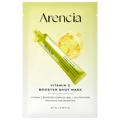Arencia Vitamin C Booster Shot Mask 27ml x 1 sheet