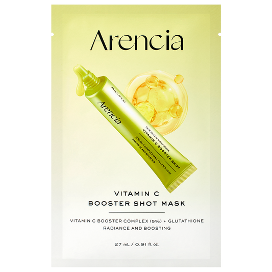 Arencia Vitamin C Booster Shot Mask 27ml x 1 sheet