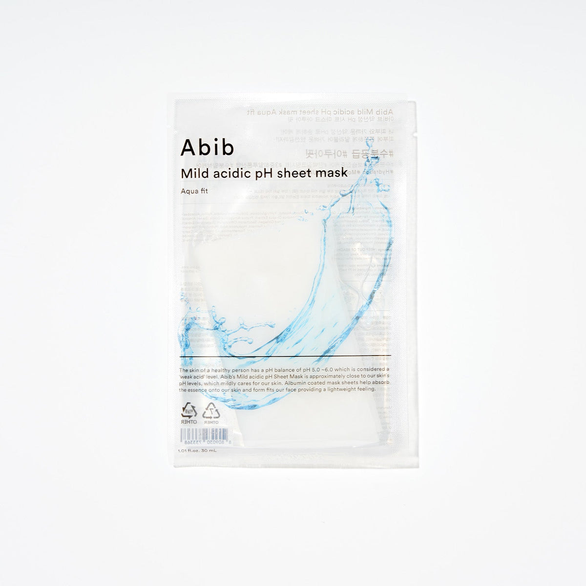 Abib Mild Acidic pH Sheet Mask 1 sheet