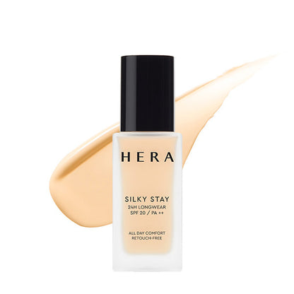 HERA Silky Stay 24H Longwear Foundation #21W1 Warm Vanilla
