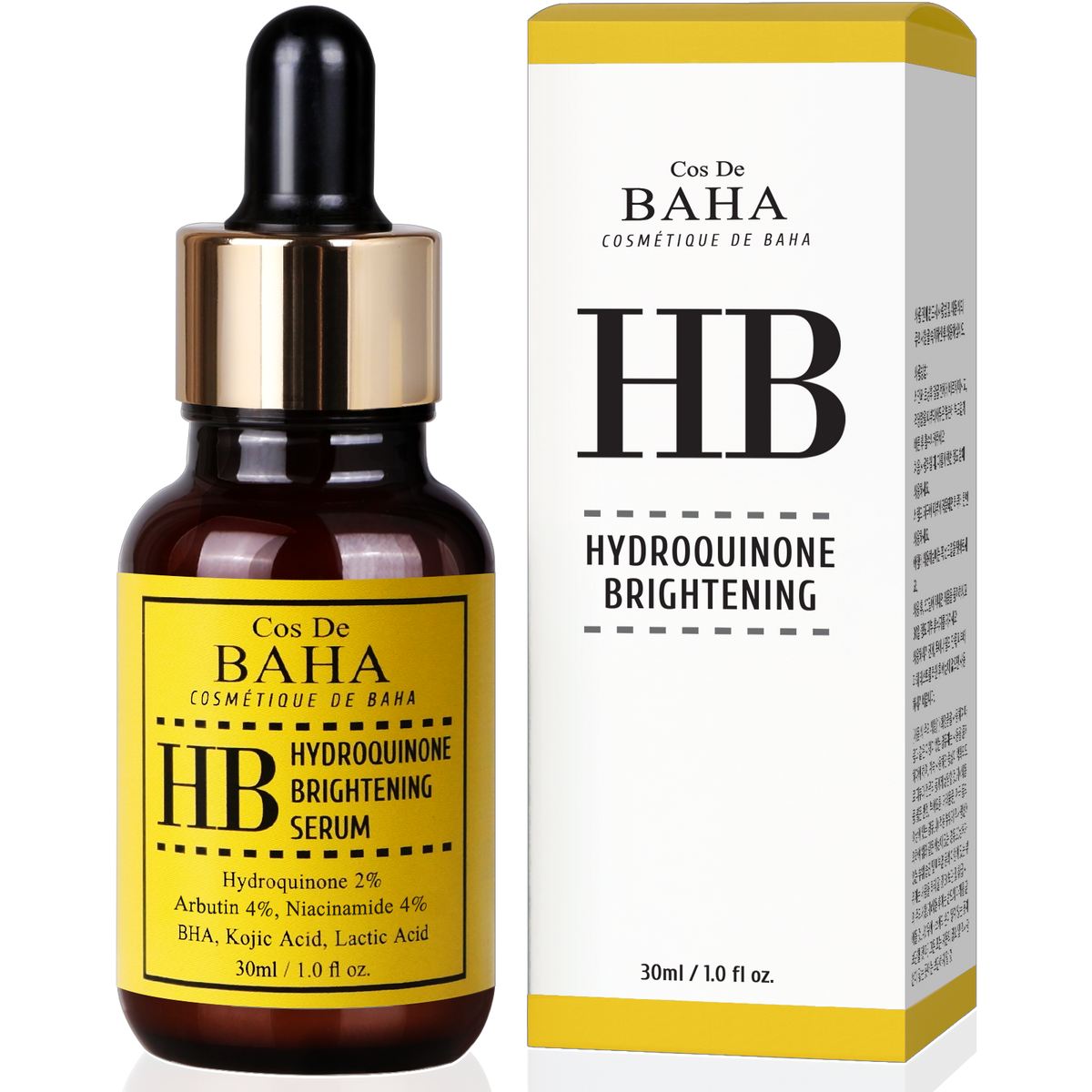 Cos De BAHA HB Hydroquinone Brightening Serum 30ml