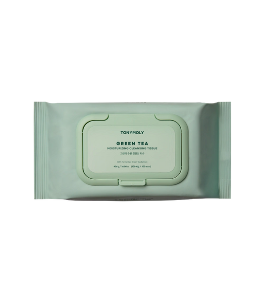 TONYMOLY Green Tea Moisturizing Cleansing Tissue 100 sheets