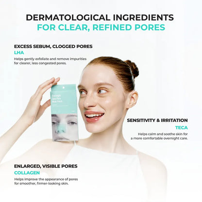 JUMISO Overnight Zero Pore Nose Patch Set 10 patches