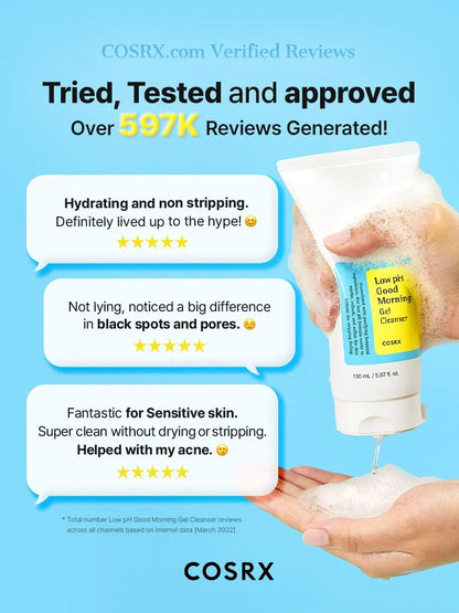 COSRX Low pH Good Morning Gel Cleanser Mini 50ml