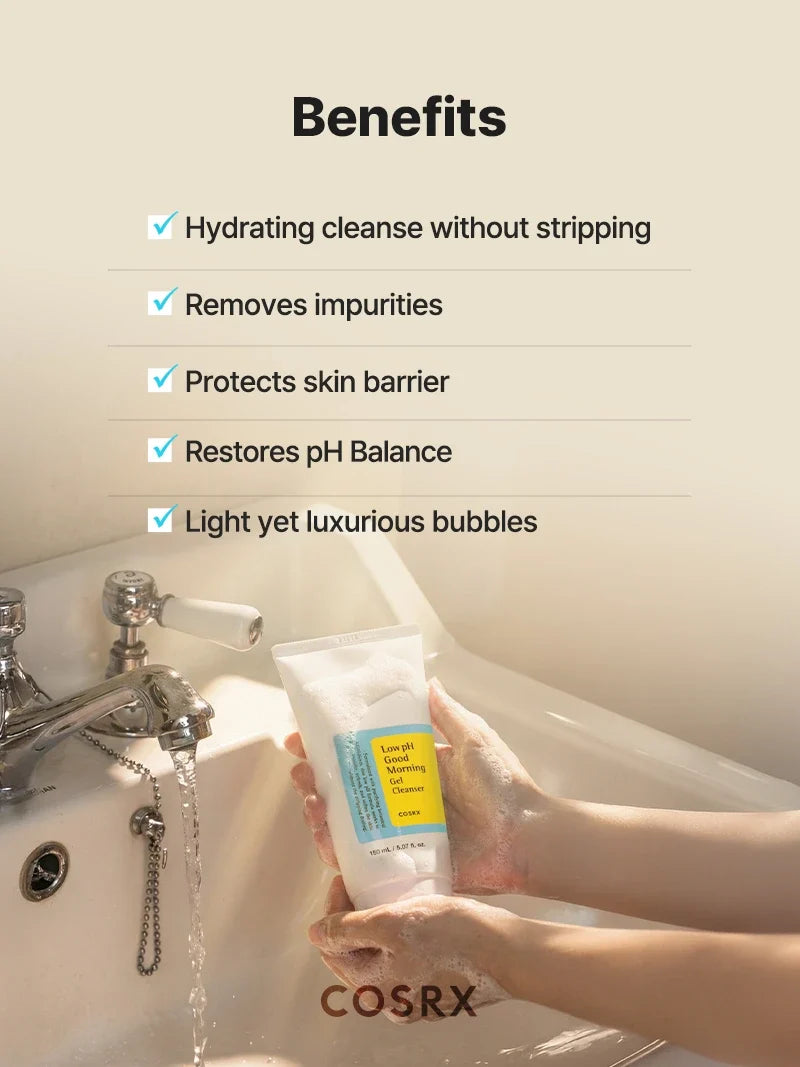 COSRX Low pH Good Morning Gel Cleanser Mini 50ml