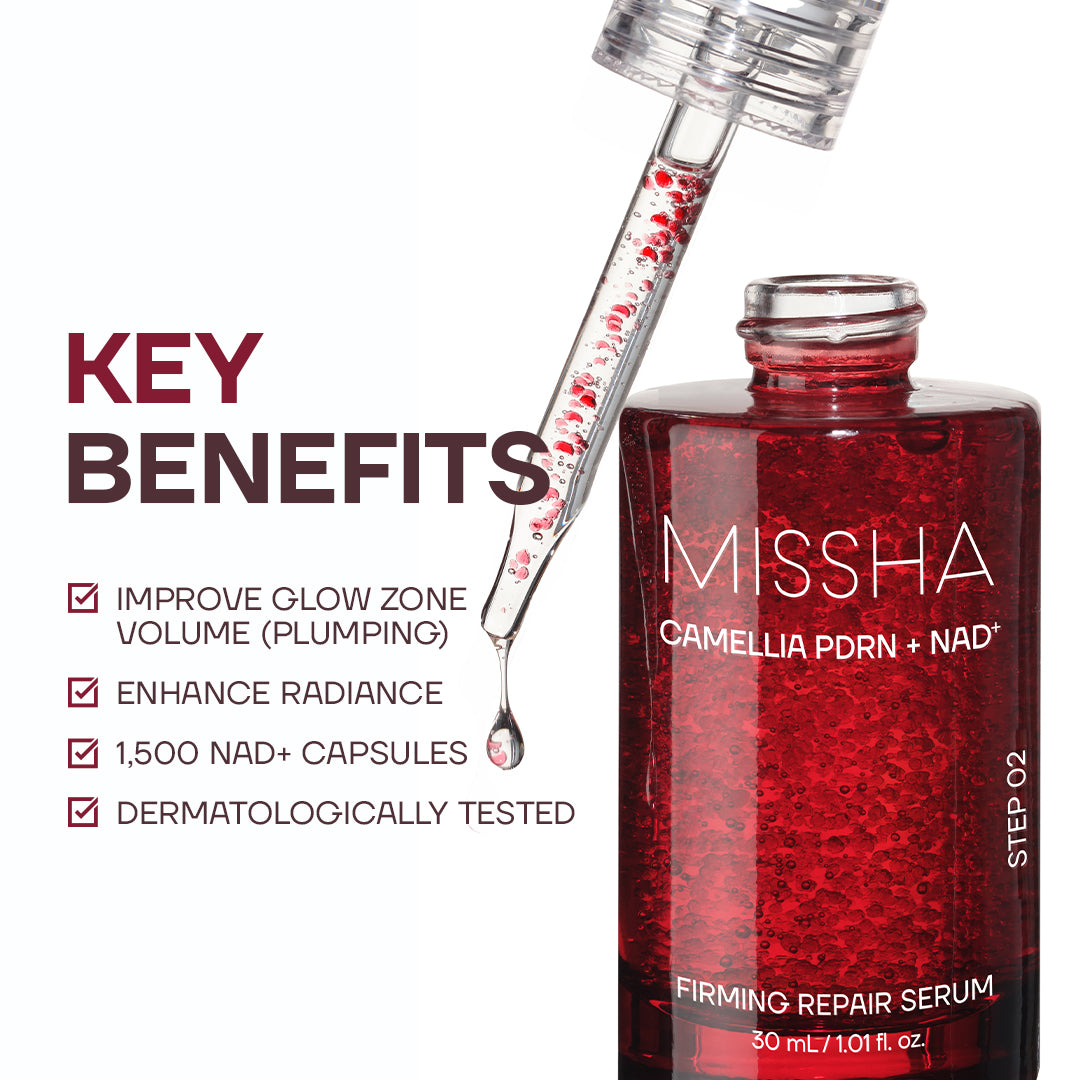MISSHA Camellia PDRN NAD+ Firming Repair Serum 30ml
