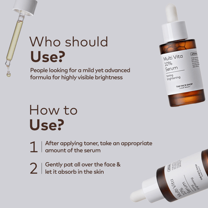 THE FACE SHOP Alltimate Multi Vita 10% Serum 30ml