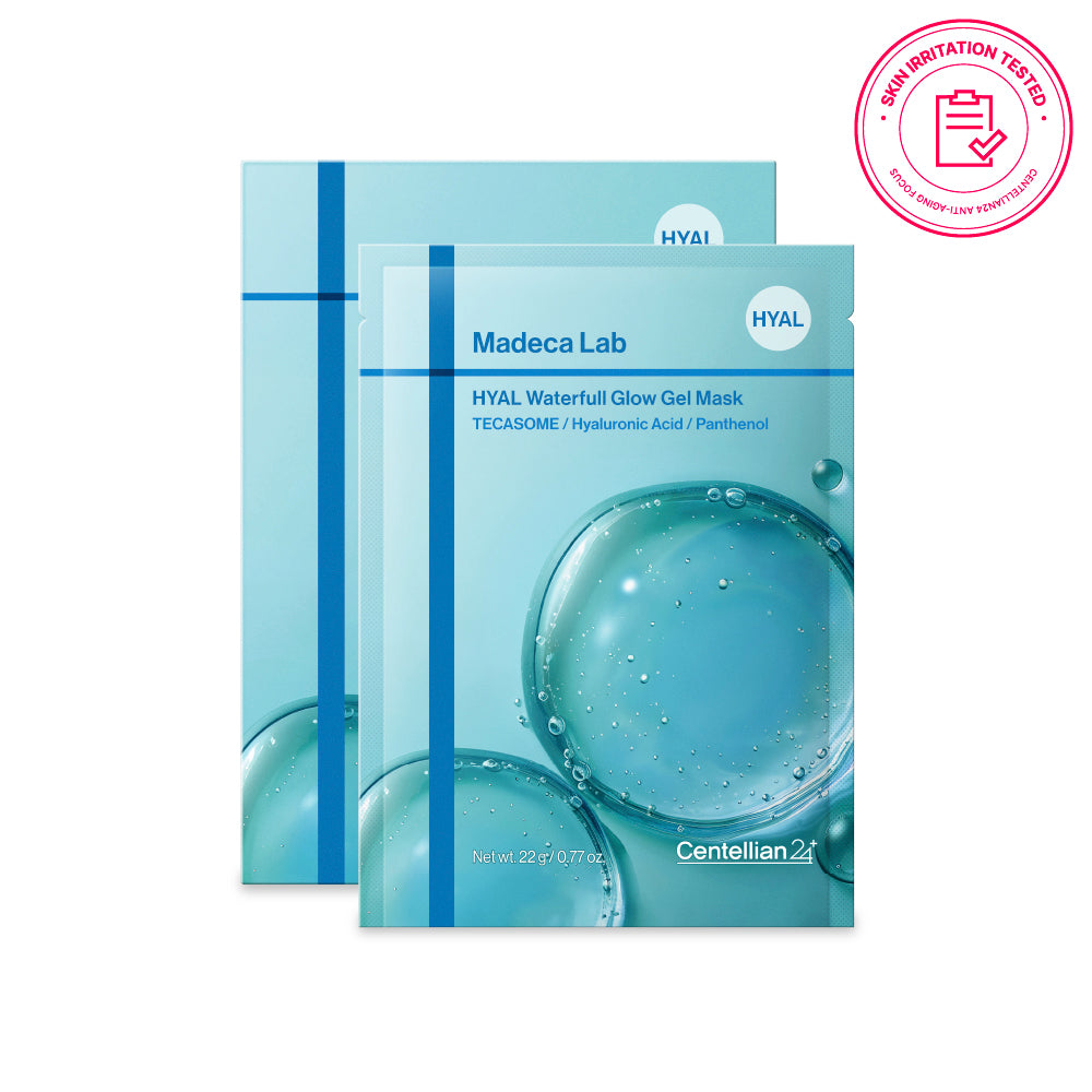 Centellian24 Madeca Lab Glow Gel Mask Set 5 pcs - 2 Types