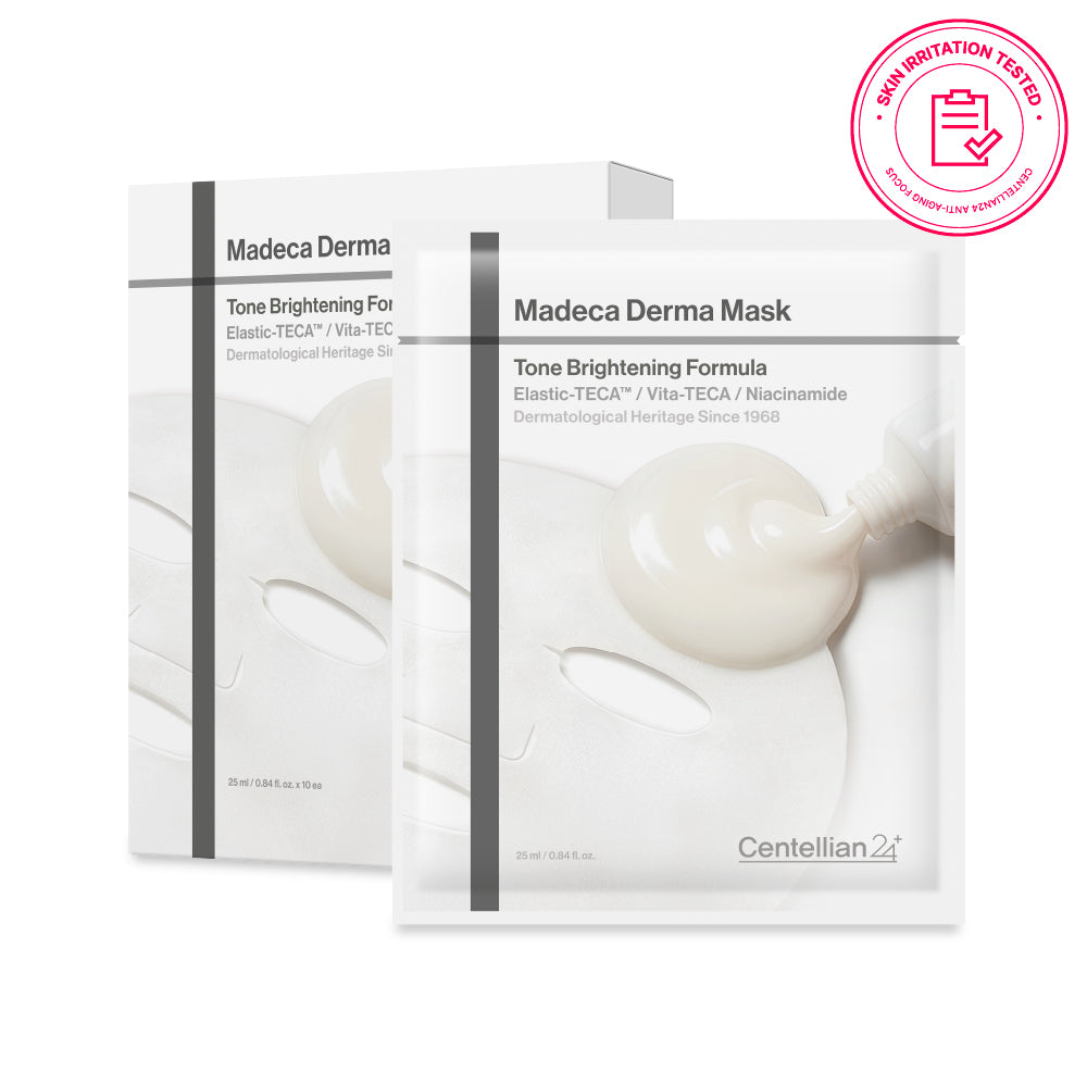 Centellian24 Madeca Derma Mask Tone Brightening Formula Set 25ml x 10 sheets