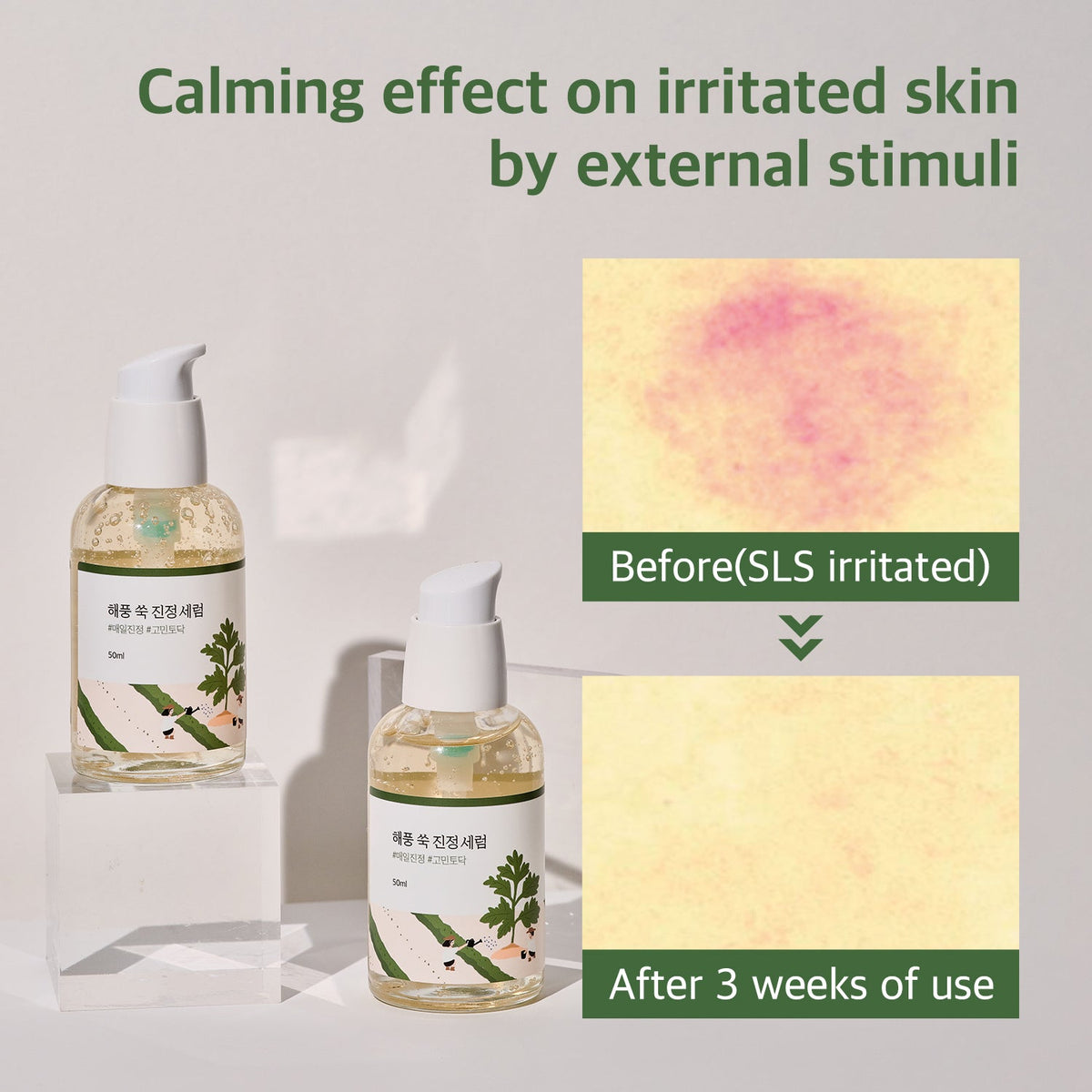 ROUND LAB Mugwort Calming Serum 50ml