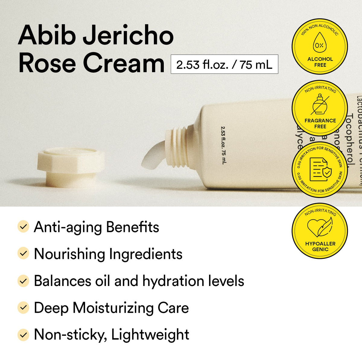Abib Jericho Rose Crème Nutrition Tube 75ml