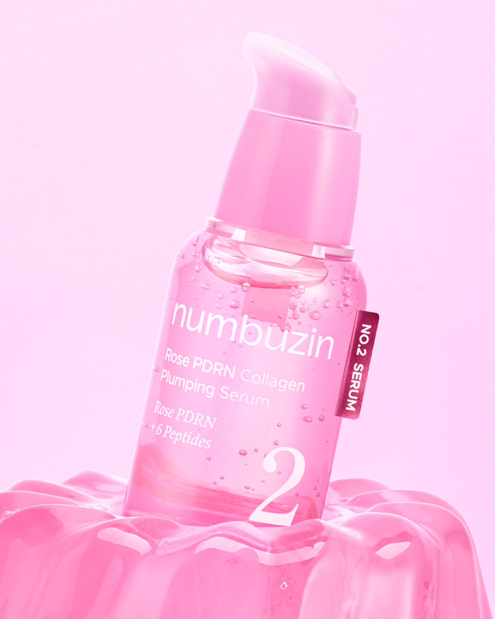 numbuzin No.2 Rose PDRN Collagen Plumping Serum 30ml