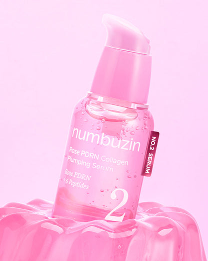numbuzin No.2 Rose PDRN Collagen Plumping Serum 30ml