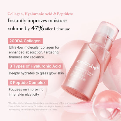 medicube PDRN Pink Collagen Exosome Shot Serum 2000 30ml