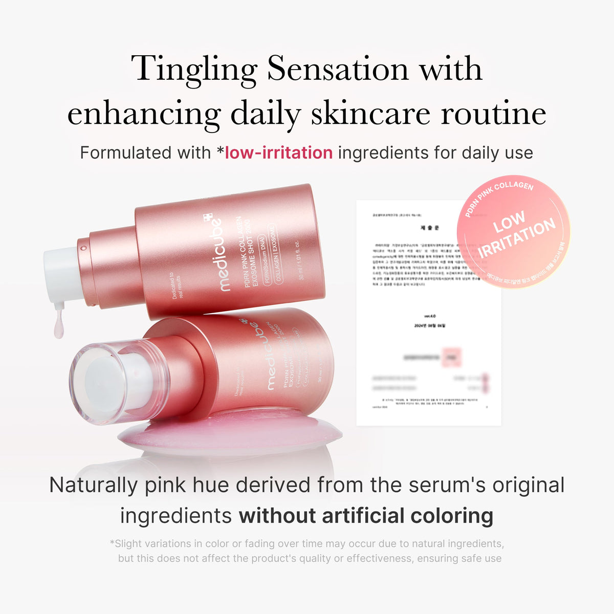 medicube PDRN Pink Collagen Exosome Shot Serum 2000 30ml
