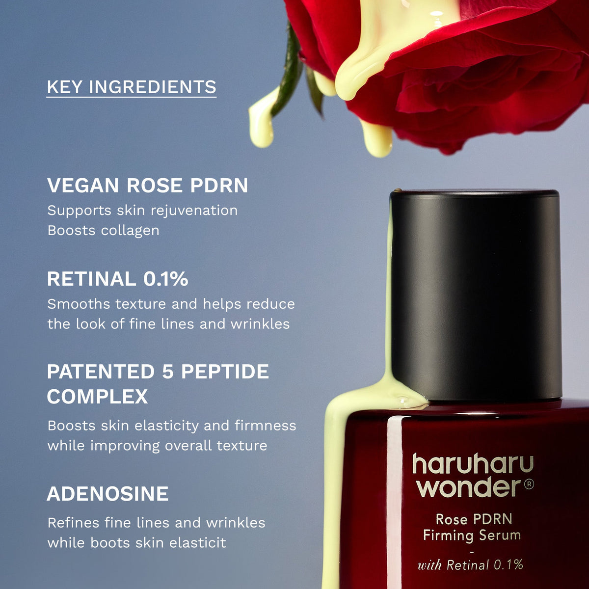haruharu wonder Rose PDRN Firming Serum 30ml