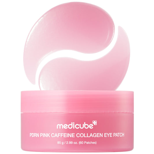 medicube PDRN Pink Caffeine Collagen Eye Patch 60 patches