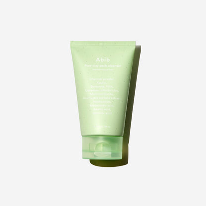 Abib Pore Clay Pack Cleanser Heartleaf Charcoal Foam 120ml