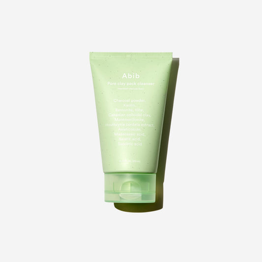 Abib Pore Clay Pack Cleanser Heartleaf Charcoal Foam 120ml