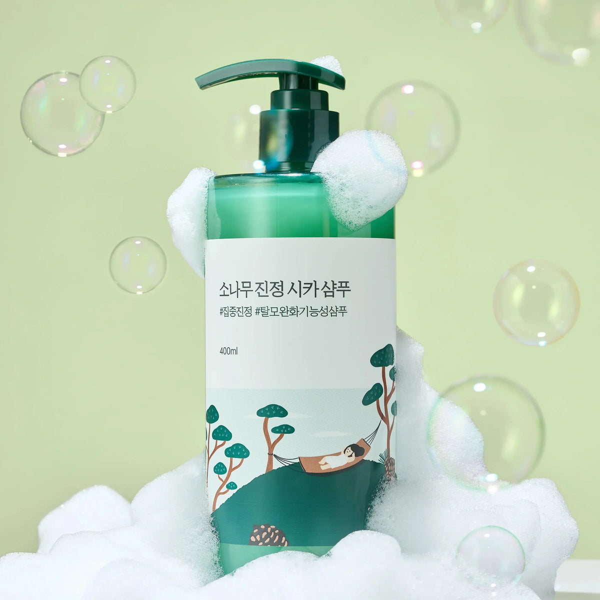 ROUND LAB Pine Calming Cica Shampoo 400ml