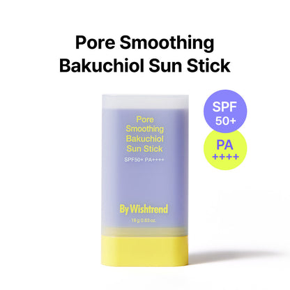 By Wishtrend Pore Smoothing Bakuchiol Sun Stick 18g
