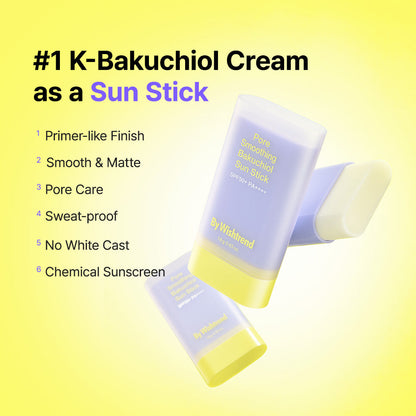 By Wishtrend Pore Smoothing Bakuchiol Sun Stick 18g