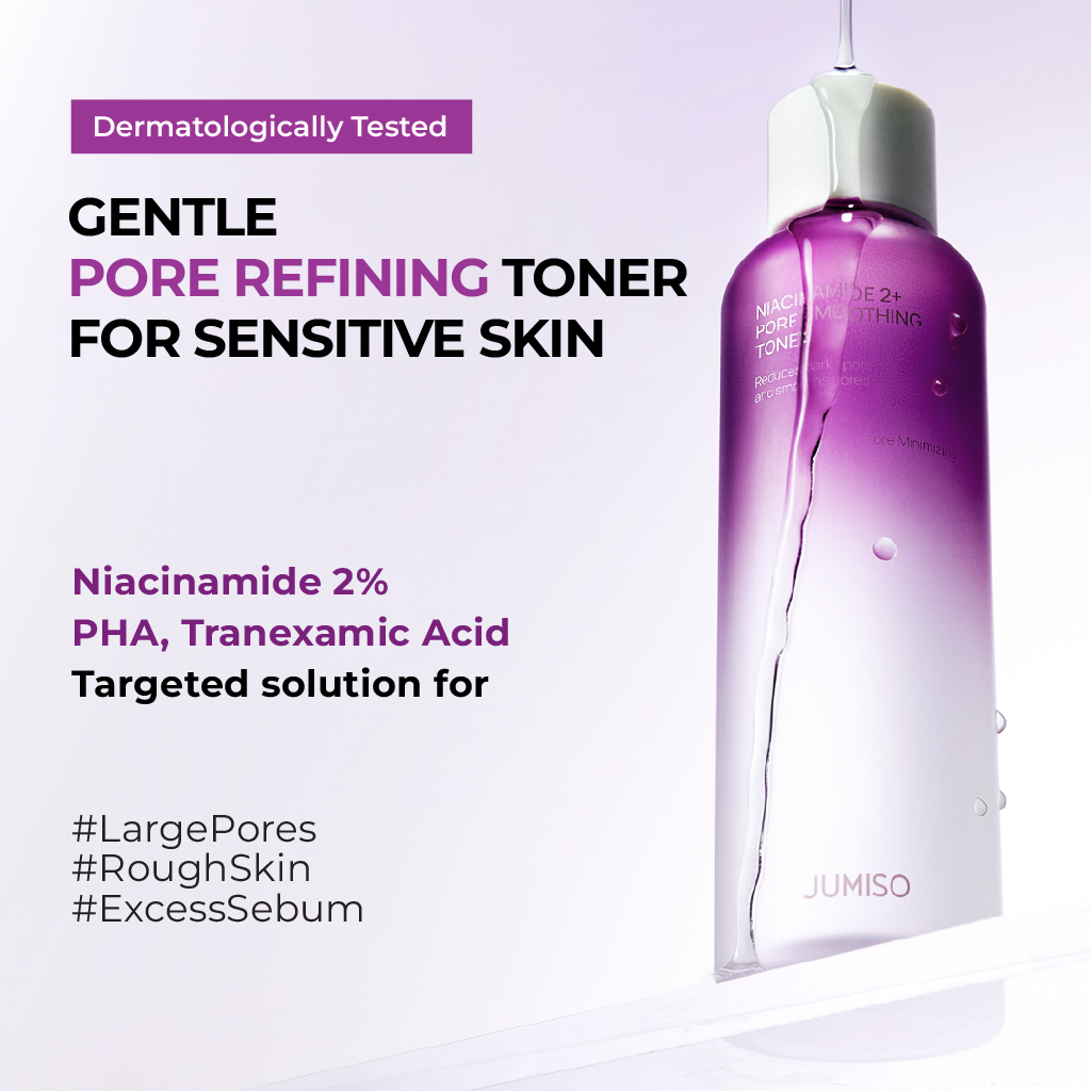 JUMISO Niacinamide 2+ Pore Smoothing Toner 205ml