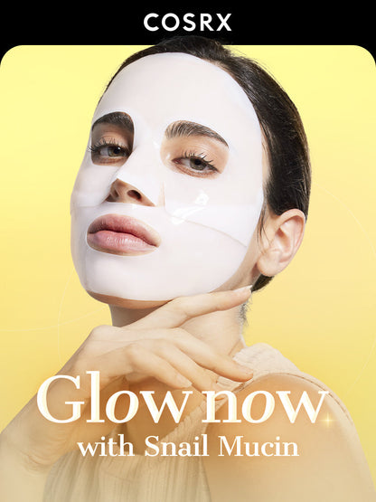 COSRX Advanced Snail Mucin Glass Glow Hydrogel Mask Set 34g x 3 sheets