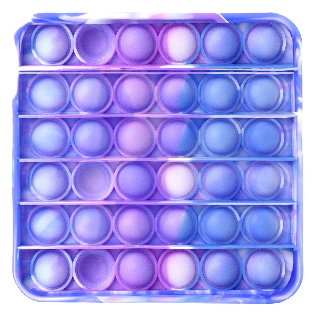 Cartamundi Poppits Purple Tie Dye Square Sensory Toy